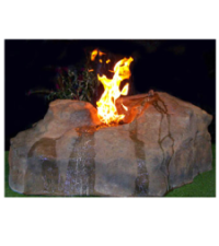 Fire & Water Bubbling Boulder